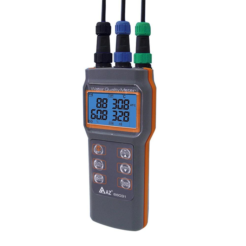 AZ86031 Water Quality Tester PH conductivity (salinity) disso  ed oxygen Meter 2