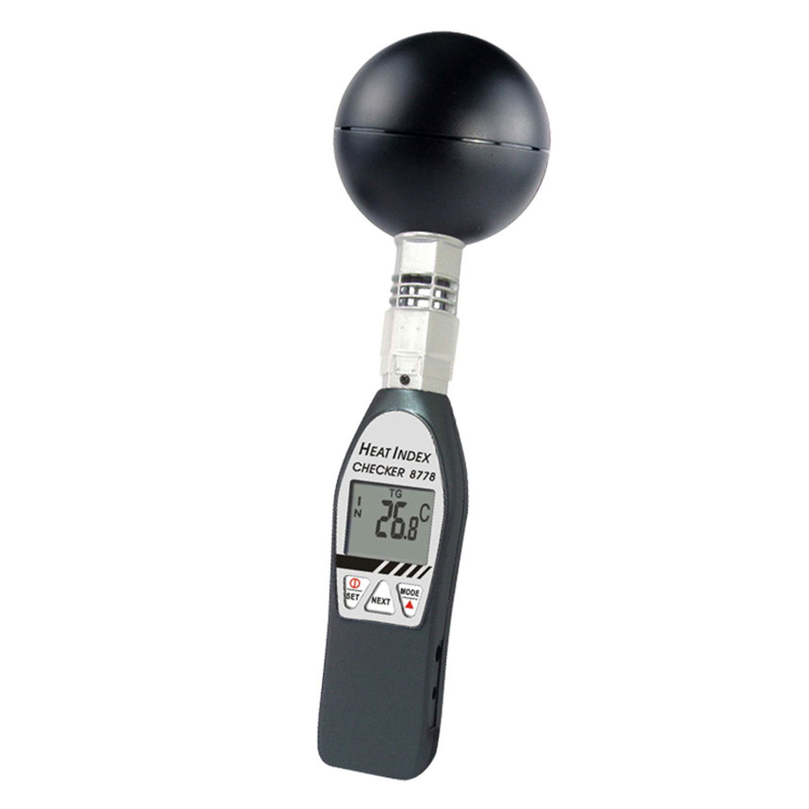 AZ8758 Wet Bulb Globe Temperature WBGT Heat Index 40 mm Black Ball WBGT Monitor 2