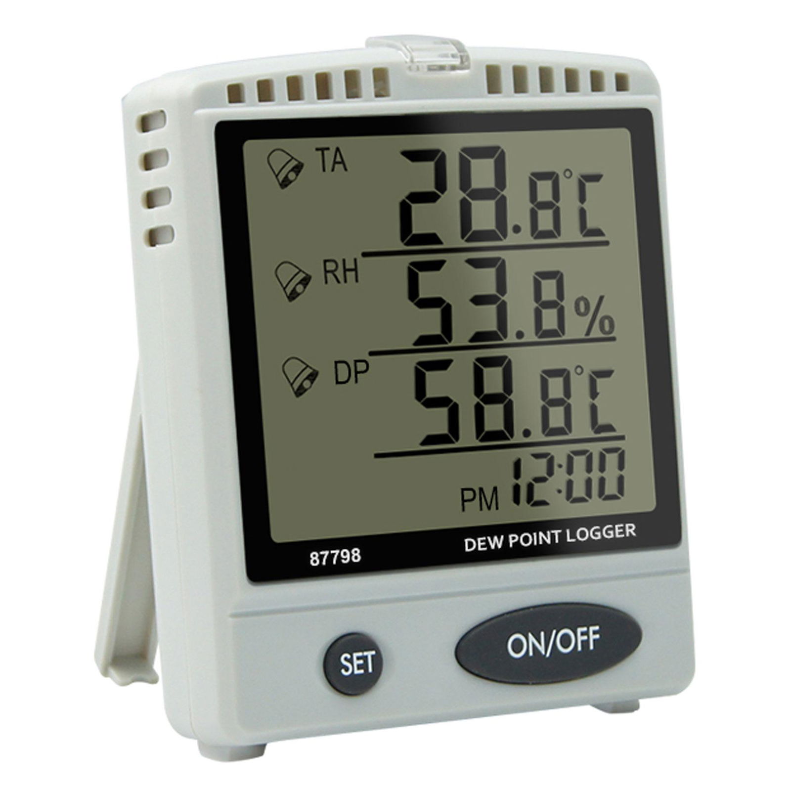 AZ87798 Dew Point RH% Thermo Hygrometer SD Card Logger Humidity Monitor Recorder