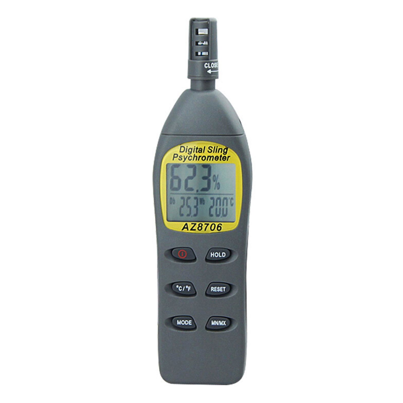 AZ8706 Digital Pocket Psycrometer Humidity Temperature Tester Dew point meter
