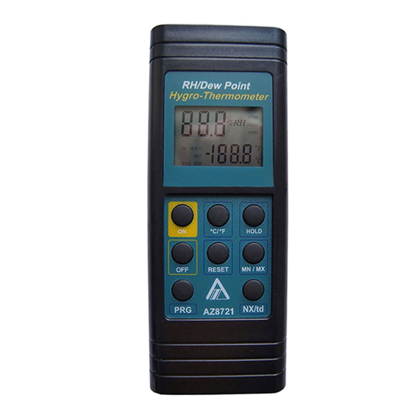 AZ8721 Thermometer RH% Meter Humidity temperature dew point meter With the alarm 2