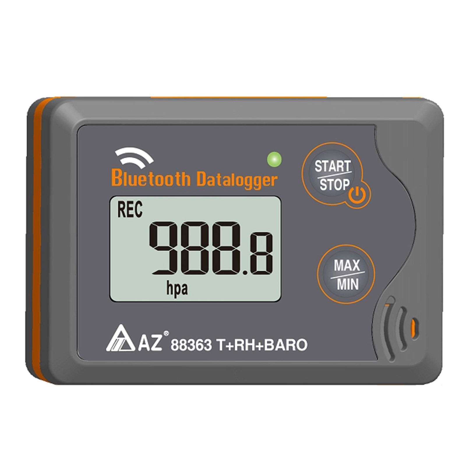 AZ88363 Bluetooth 4.0 Barometric pressure, RH% Temperature Wireless Data Logger 2