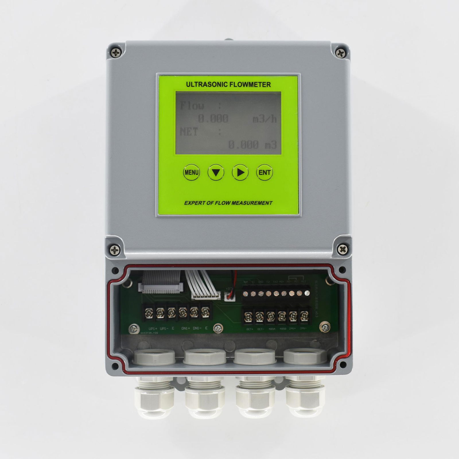 Battery Supply Ultrasonic Flowmeter TDS-100F1W DN15-6000mm S2 M2 L2 Sensor flow 4