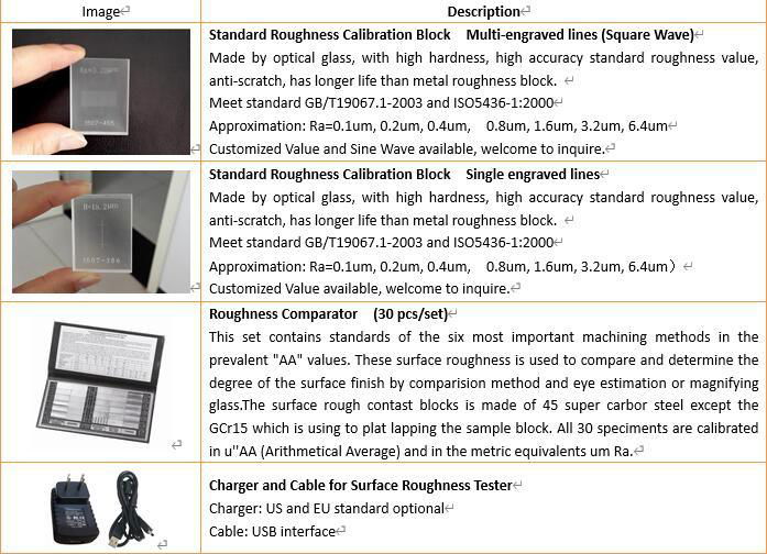 Digital Surface Roughness Tester NDT110 The roughness of metal andnon-metallic 3