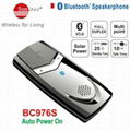 Solar Auto power on Bluetooth Handsfree