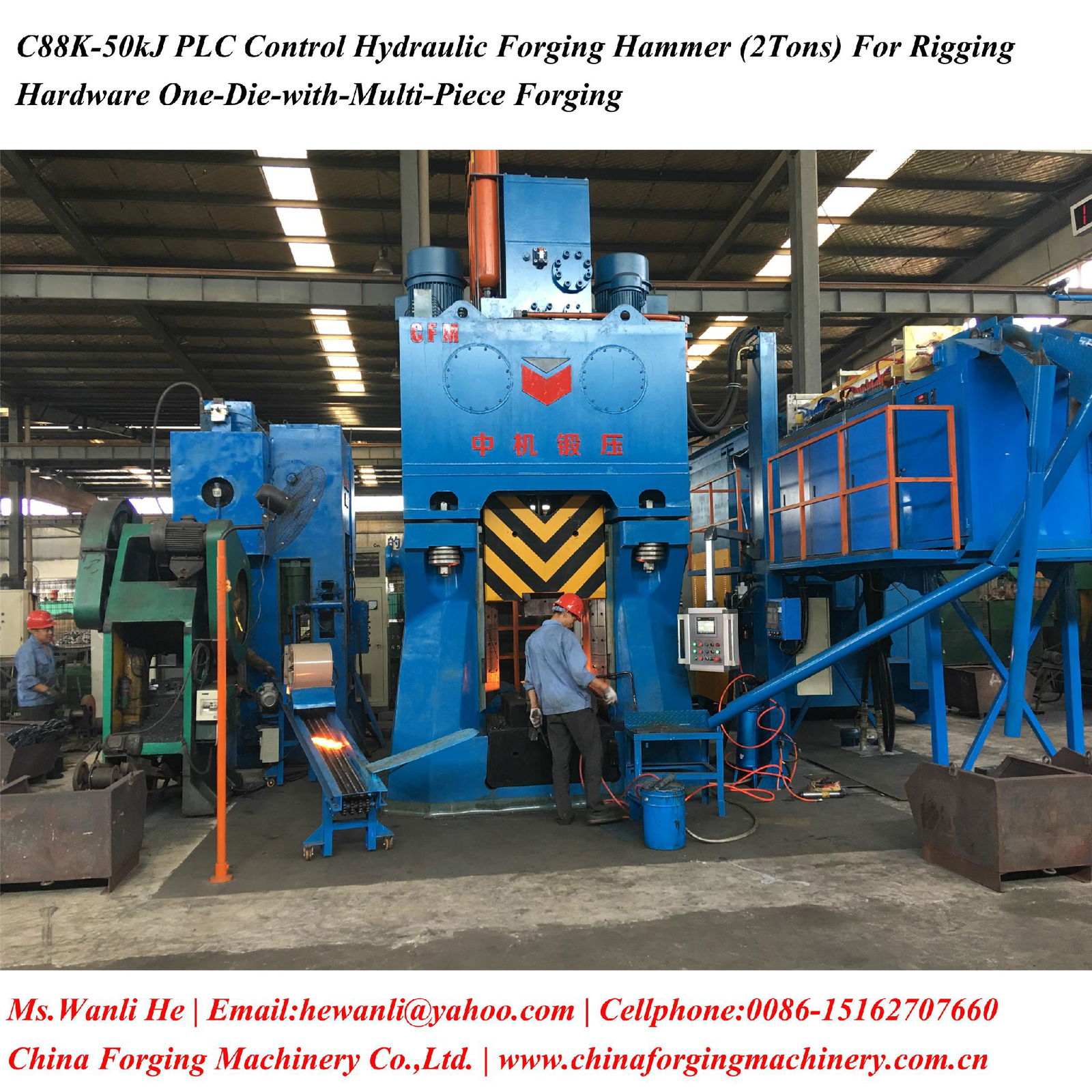 C88K-50kJ Hydraulic Forging Hammer 