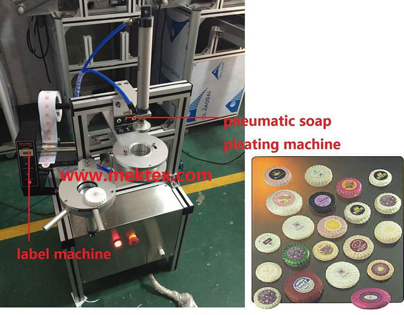 Pneumatic Toilet Cleaner Block Wrapping Machine