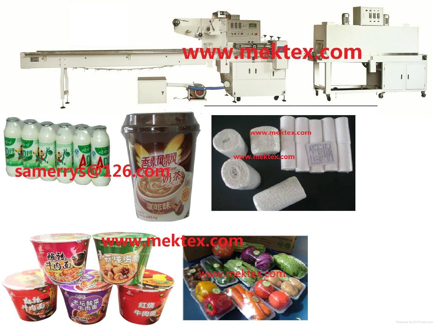 Auto Shrink Medical Bandage Packaging Machine