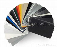 Plastic powder coating