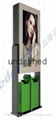 63inch double face outdoor rotatable advertising led screen  2