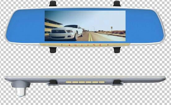 Smart Rear View Mirror Car Dual Dash Camera