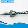 FBT C7 Rolled Ball Screw with BSE High Lead Ballnut 