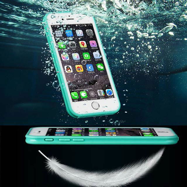 Waterproof TPU Rubber Case For iPhone 6 plus 6s plus full body Shock-proof 3