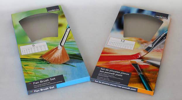 Custom Paper Box for Oil Painting Brush