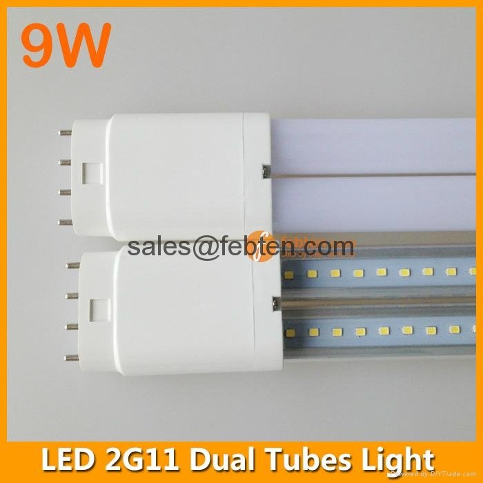 232mm LED 2G11 tube light 9W 3