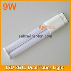 232mm LED 2G11 tube light 9W