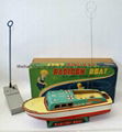 Vintage 1956 Radio Remote Controlled RADICON BOAT 1