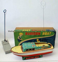 Vintage 1956 Radio Remote Controlled RADICON BOAT