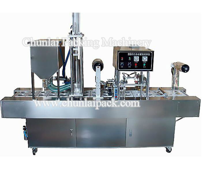 Juice Cup Filling and Sealing Machine