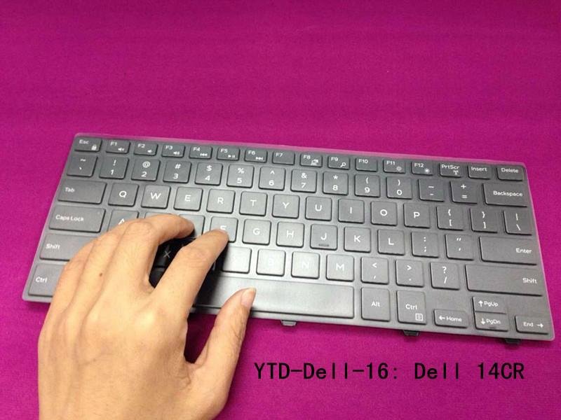 clear tpu keyboard cover for Dell 14CR 3