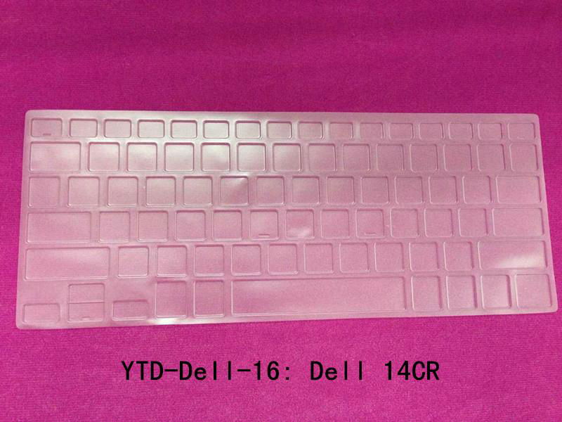 clear tpu keyboard cover for Dell 14CR 4