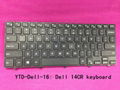 clear tpu keyboard cover for Dell 14CR