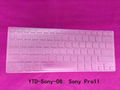 clear keyboard skins for Sony pro 11 2