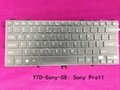 clear keyboard skins for Sony pro 11