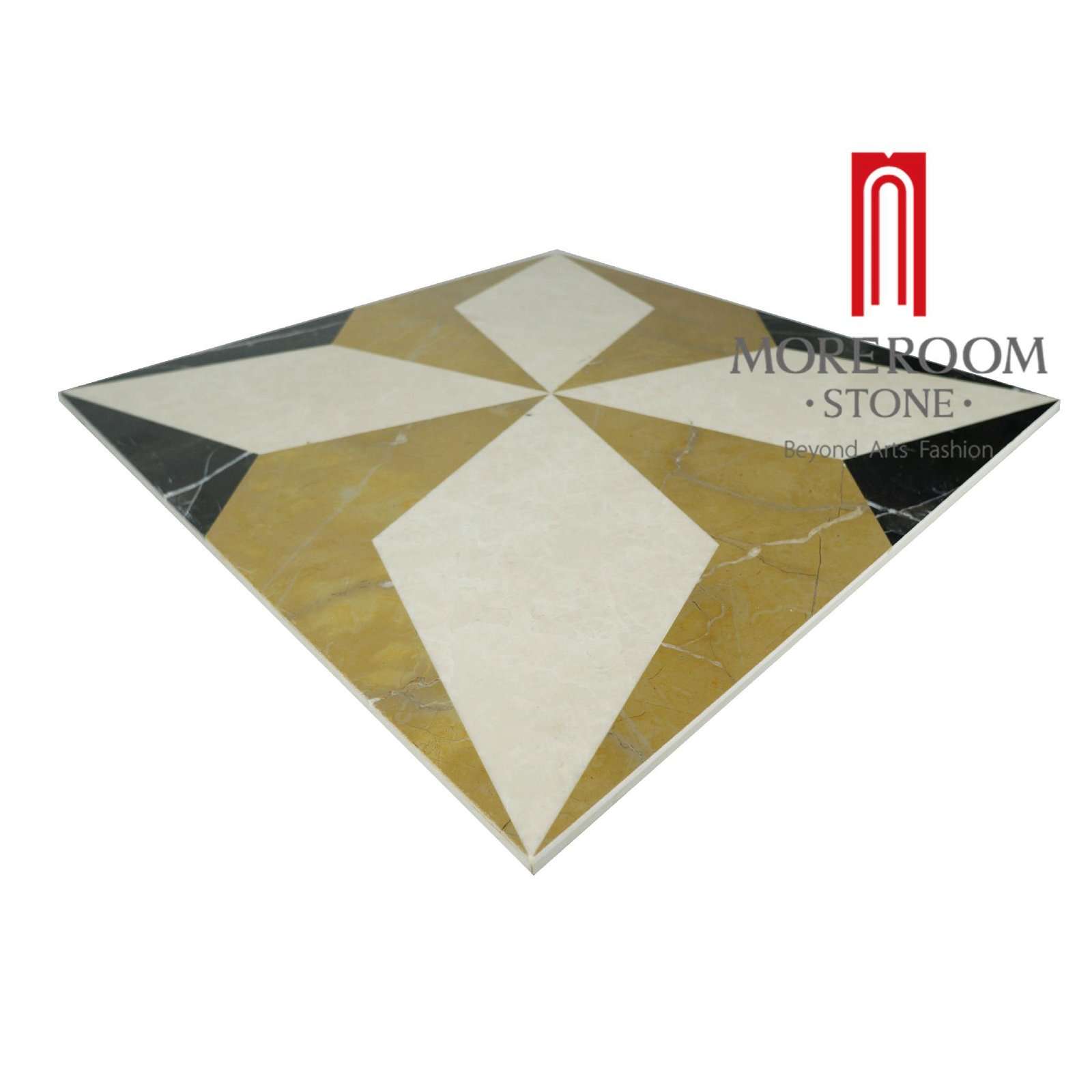 Hot Sale Spain Nero Medallion Marble Flooring Design 2