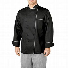 LONG SLEEVE PIPED EXECUTIVE ROYAL COTTON CHEF COAT