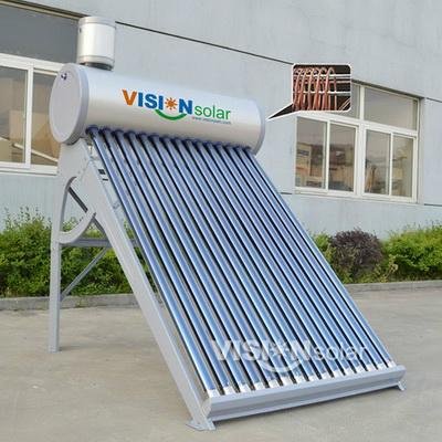High quality heat pipe pressurized solar water heater wholesaler from China 3