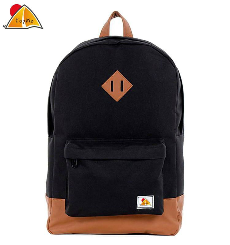 School bags Black & Tan 21L Backpack wholesale children school bag 2