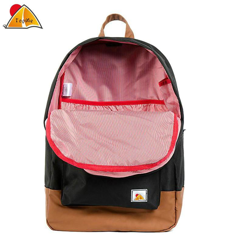 School bags Black & Tan 21L Backpack wholesale children school bag 3
