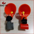 Wholesale Red Water Bowl with Nipple Drinker for Sale 5