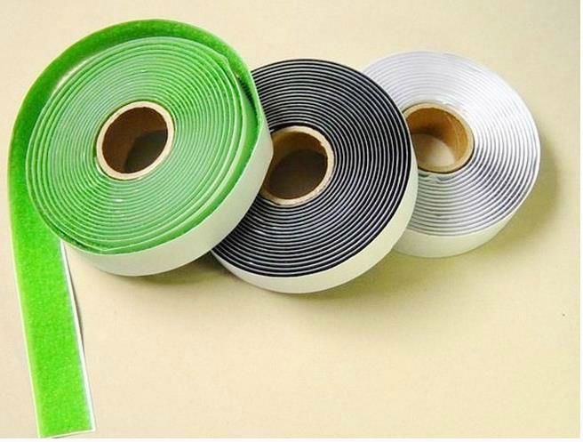 Low Price Strong Self Adhesive Polyester Mixed Hook and Loop Tapes 2