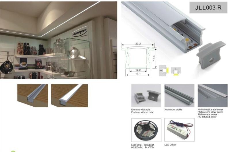 led recessed linear lamp 