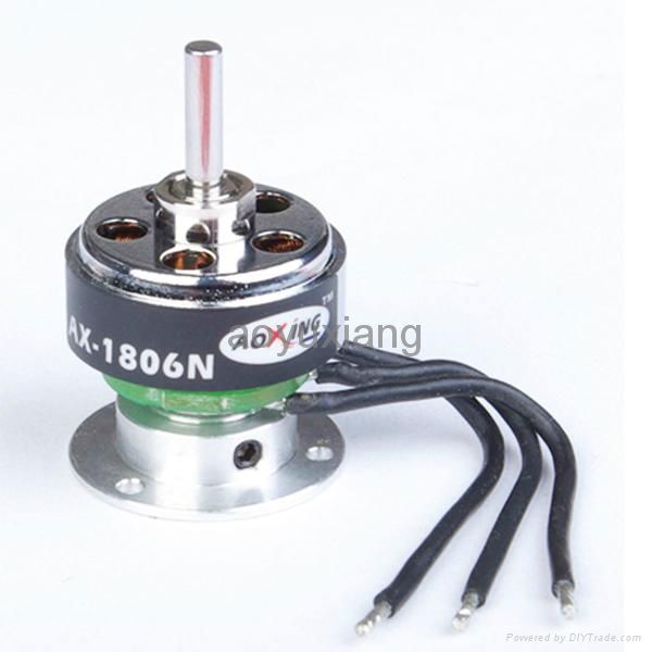 Micro Brushless Motor 2100/2500kv 19g for 150-280g Electric Aircraft (AX-1806N) 3