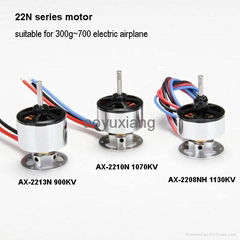 Brushless Outrunner Motor AX2208N 1130Kv