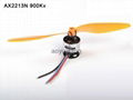 2016 hot selling outrunner brushless motor AX2213N 900Kv for multi-rotor aircraf 3