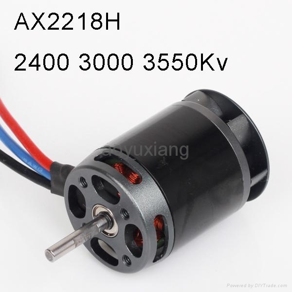 High torque brushless motor AX2218H 3550Kv 3000Kv 2400Kv for rc toy helicopter (China