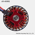 Best sals high quality brushless motor AX4008Q 620Kv for hobby rc toy airplane m 3