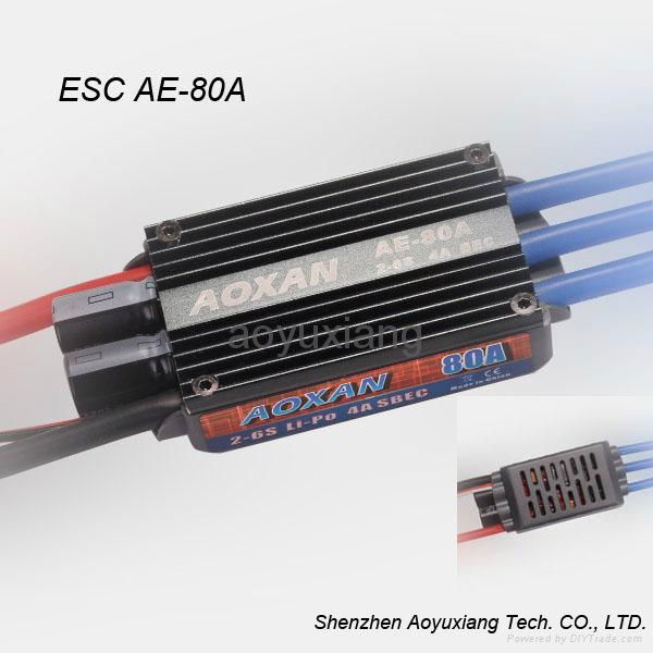 2016 Newest  80A ESC Electronic Speed Controller with BEC for Brushless motor 