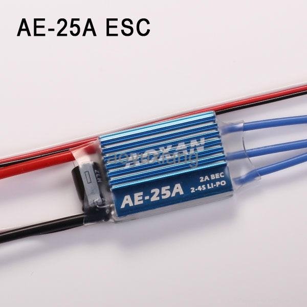 Hot-selling Brushless ESC 12A/ 20A/25A/30A with BEC for rc diy toy drones 4