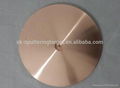 99.99% 4N pure Cu Copper sputtering target with best price 1