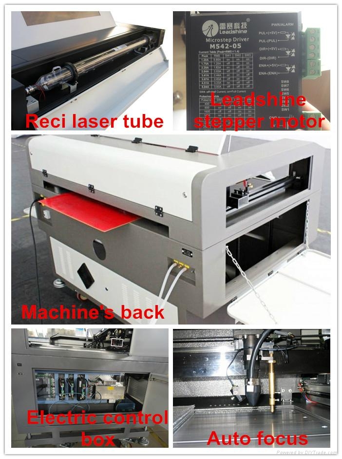 Highly Praised 80w 100w 130w 1390 Cardboard laser cutting Machine YQ