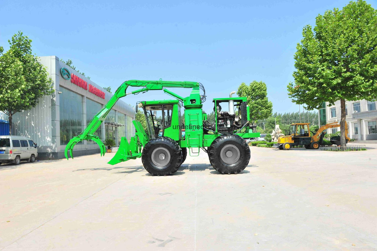 supply of sugarcane loader QZ-9800 large sugarcane loader 4