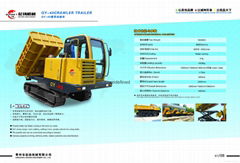 qiyang machinery QY-30Qcrawler trailer