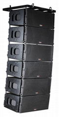 Dual 12" three way long throw outdoor big line array