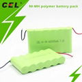 AA2400 NI-MH polymer battery for Emergency Light 2