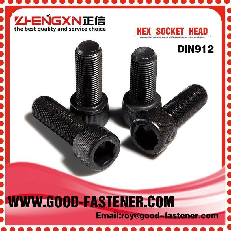 zhengxin high quality fastener factory price screw bolt din912